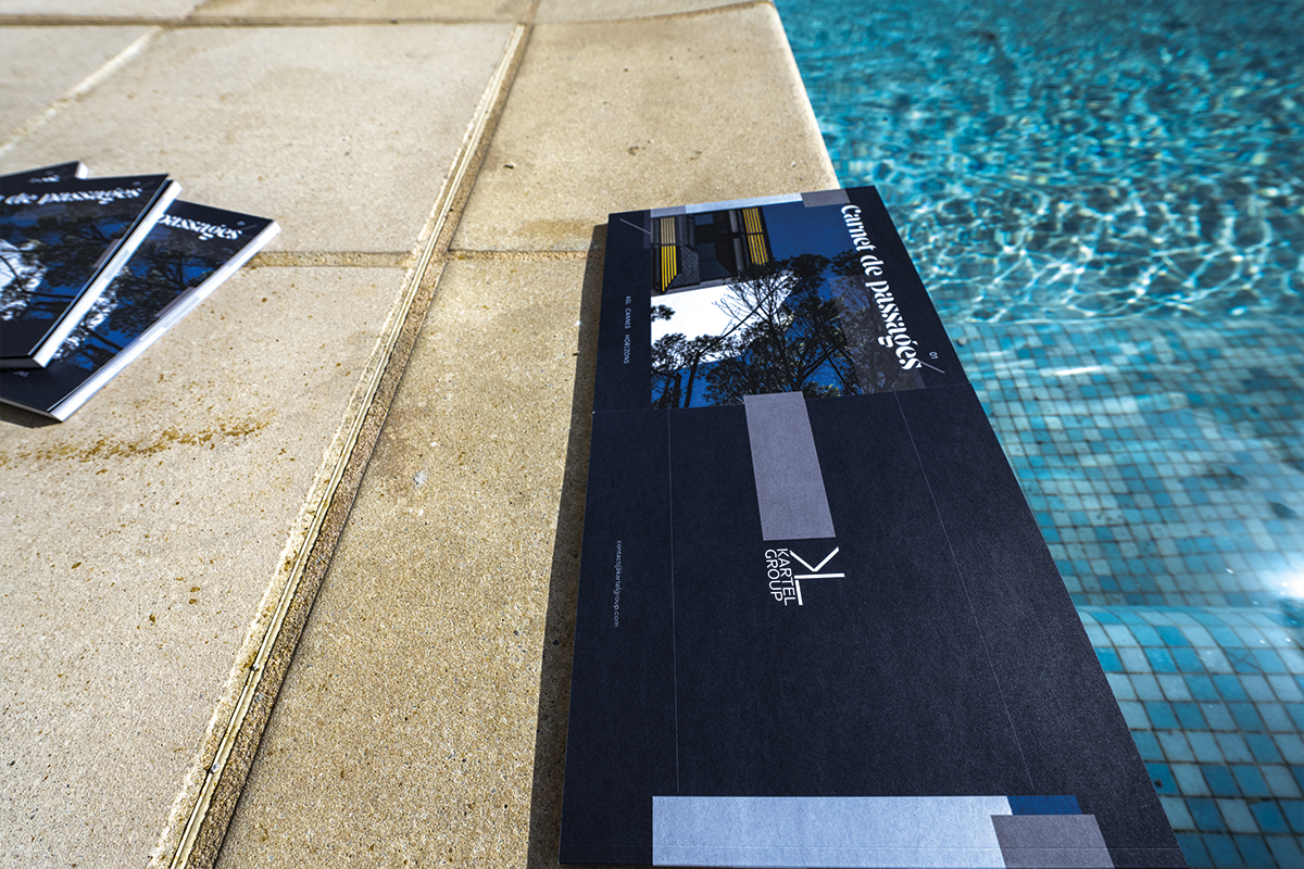 photo carnet de passage pres de la piscine cannes horizons par heloise peyre et code graphique