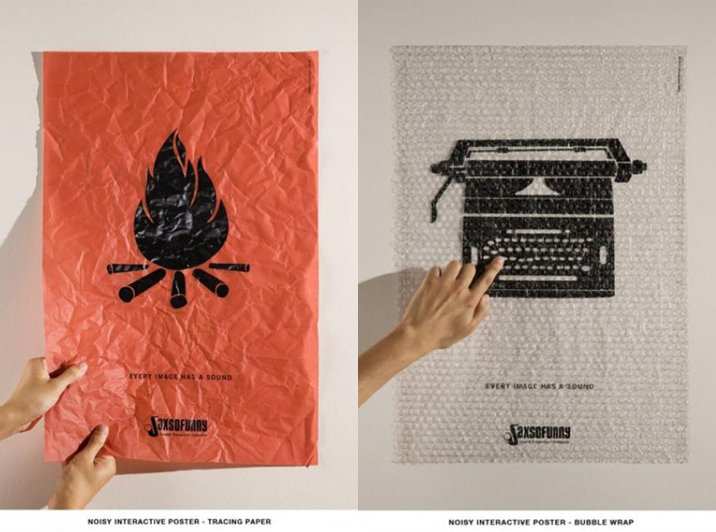 image blog print et digital affiches interactives