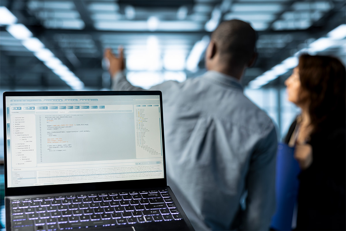 écran d'ordinateur d'un graphiste